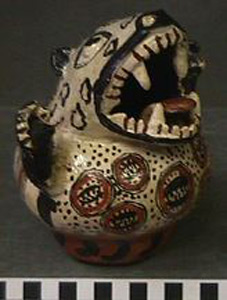 Thumbnail of Drinking Vessel: Paca, Animal Effigy (1997.15.0443)