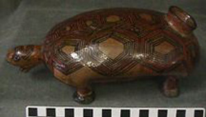 Thumbnail of Festival Drinking Vessel: Land Tortoise Effigy (1997.15.0451)