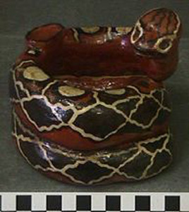 Thumbnail of Snake Effigy Drinking Vessel (1997.15.0457)