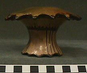 Thumbnail of Festival Drinking Vessel: Mushroom Effigy  (1997.15.0473)