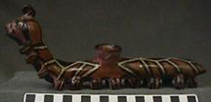 Thumbnail of Effigy Drinking Vessel: Shiwai Supai, Millipede (1997.15.0504)