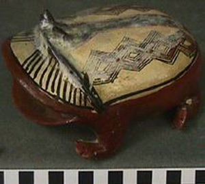 Thumbnail of Festival Drinking Vessel: Huartana, Horned Toad Effigy (1997.15.0540)