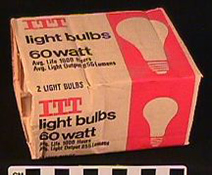 Thumbnail of Light Bulb Carton (1900.33.0015C)