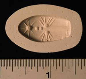 Thumbnail of Plaster Impression of Stamp Seal by Edith Porada  (1900.53.0094B)