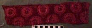Thumbnail of Material Sample: Cisele Voided Velvet Fragment (1925.02.0143)