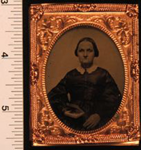Thumbnail of Ambrotype: Woman With a Book ()