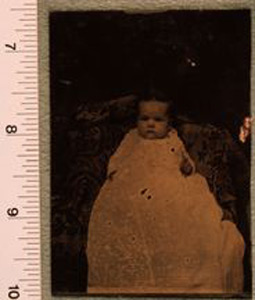 Thumbnail of Tintype: Baby (1963.01.0020)