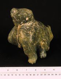 Thumbnail of Carving: Cape Dorset Dog (1968.01.0007)