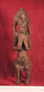 Thumbnail of Carving: Seated Female Figure (1972.07.0025)