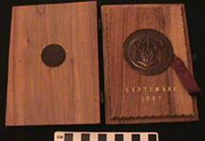 Thumbnail of Commemorative Medallion Case (1977.01.0735B)