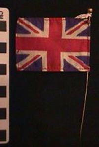 Thumbnail of Miniature Flag: Union Jack  (1977.01.0909)