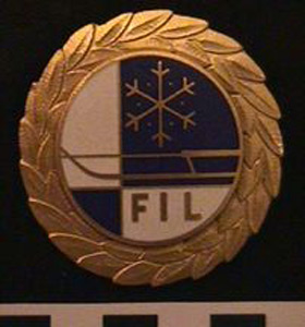 Thumbnail of Pin: FIL, International Luge Federation (1977.01.1231A)