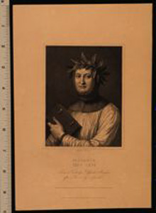 Thumbnail of Engraved Portrait: Petrarch  (1900.30.0009)