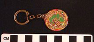 Thumbnail of Commemorative Keychain: "1965 Premiers Jeux Africains" (1901.14.0011)
