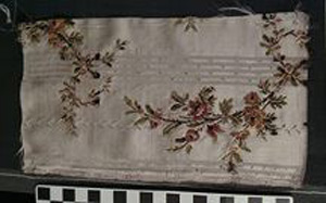 Thumbnail of Material Sample: Bobbin Brocade Fragment (1925.02.0101)