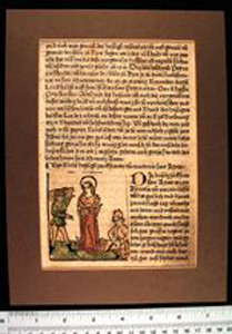 Thumbnail of Folio: Leben der Heiligen by Jacobus de Voragine (1937.04.0007)