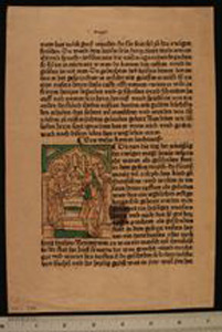 Thumbnail of Folio: Leben der Heiligen by Jacobus de Vorgaine (1937.04.0009)