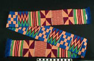 Thumbnail of Kente Cloth Sash (1976.08.0001)