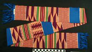 Thumbnail of Kente Cloth Sash (1976.08.0002)