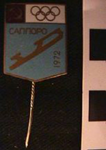 Thumbnail of Commemorative Olympic Stick Pin (1977.01.0267D)