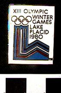 Thumbnail of Commemorative Olympic Pin: "XIII Olympic Winter Games, Lake Placid, 1980" (1980.09.0006)