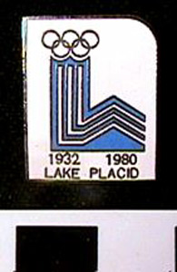 Thumbnail of Commemorative Olympic Pin: "1980 Lake Placid" (1980.09.0009)