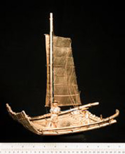Thumbnail of Raft Model: Boat (1981.01.0001A)
