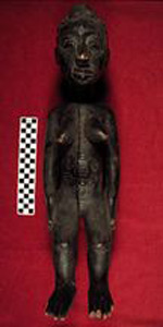 Thumbnail of Carving: Standing Female Figure (1990.10.0004)