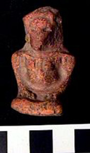 Thumbnail of Female Figurine Fragment: Head and Torso (1990.11.0002)