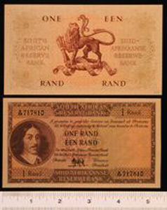 Thumbnail of Bank Note: South Africa, 1 Rand ()