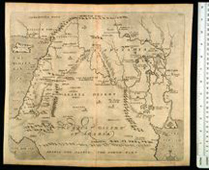 Thumbnail of Map: "The Great Desert of Arabia" (1993.23.0027)