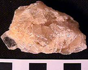 Thumbnail of Geological Specimen: Mineral with Fossilized Insect (1998.19.0002)