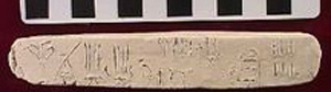Thumbnail of Plaster Cast of a Minoan Linear B Tablet (1913.02.0014)
