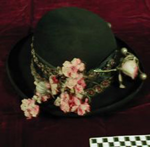 Thumbnail of Wedding Garb: Hat (1913.15.0002F)