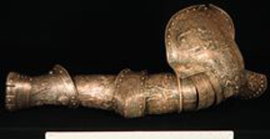 Thumbnail of Reproduction of French Armor of Henri II: Arm Component (1917.06.0001C)