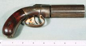 Thumbnail of Pepper Box Pistol (1956.01.0010)