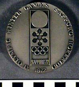 Thumbnail of Olympic Participation Medal: XI Winter Olympiad (1977.01.0039)