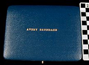 Thumbnail of Olympic Commemorative Monogrammed Plaque Case (1977.01.0456B)