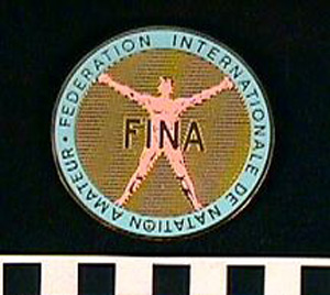 Thumbnail of Commemorative Medallion: Fédération Internationale de Natation Amateur (1977.01.0507)