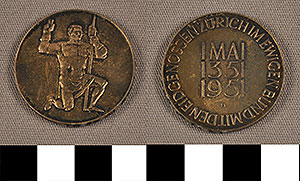 Thumbnail of Commemorative Medal: "Zurich im Ewigen Bund mit den Eidgenossen" (1977.01.0561)