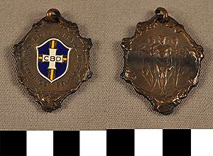 Thumbnail of Commemorative Medallion Pendant: "Confederaçao Brasileira de Desportos" ()