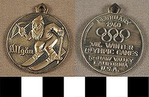 Thumbnail of Commemorative Medal: VIII Winter Olympic Games (1977.01.0635)