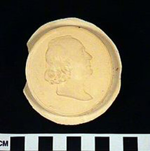 Thumbnail of Plaster Cast of Medal: Louis Agassiz (1989.03.0003)