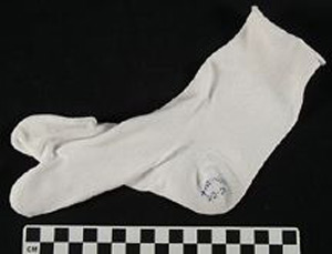 Thumbnail of Tabi, Split-Toed Sock (1992.18.0014A)