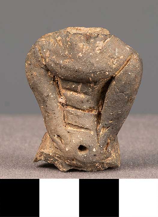 Thumbnail of Figurine Fragment: Pregnant Female Torso (1998.18.0001)