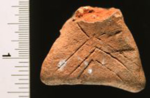 Thumbnail of Figurine Fragment: Pregnant Female Torso (1998.18.0003)