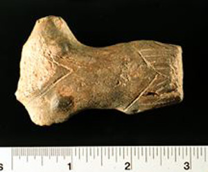Thumbnail of Female Figurine Fragment: Torso (1998.18.0205)