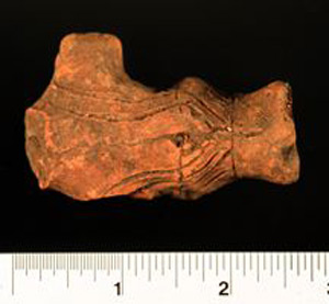 Thumbnail of Figurine Fragment: Female Torso and Legs (1998.18.0207)