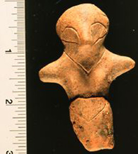 Thumbnail of Figurine Fragment: Head and Torso (1998.18.0219)