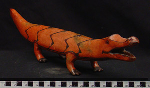 Thumbnail of Figurine: Yacu Apamama, Water Grandmother, or Ruya Lagartu, Tree Cayman (1999.05.0004)